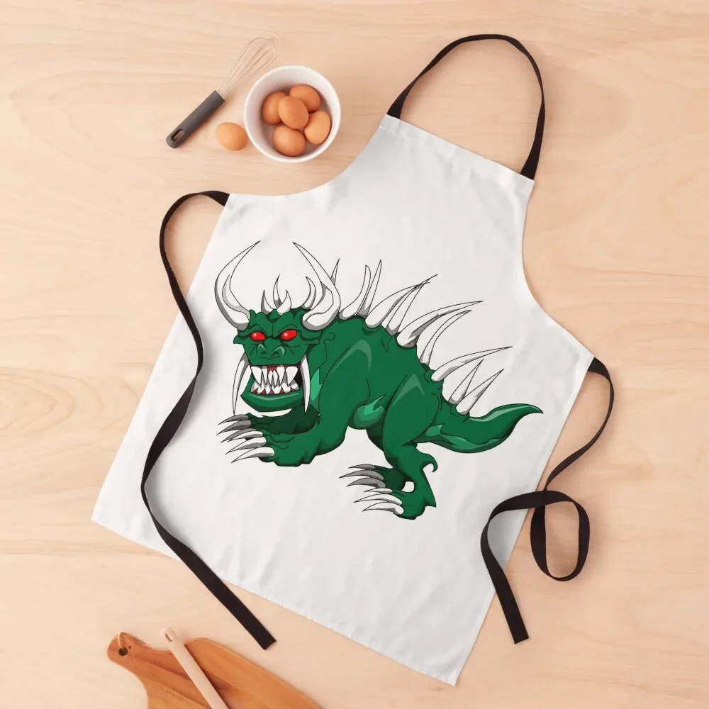 

Hodag Apron For Home Accessories cookings for women Women's Home Clothes Customizable Apron