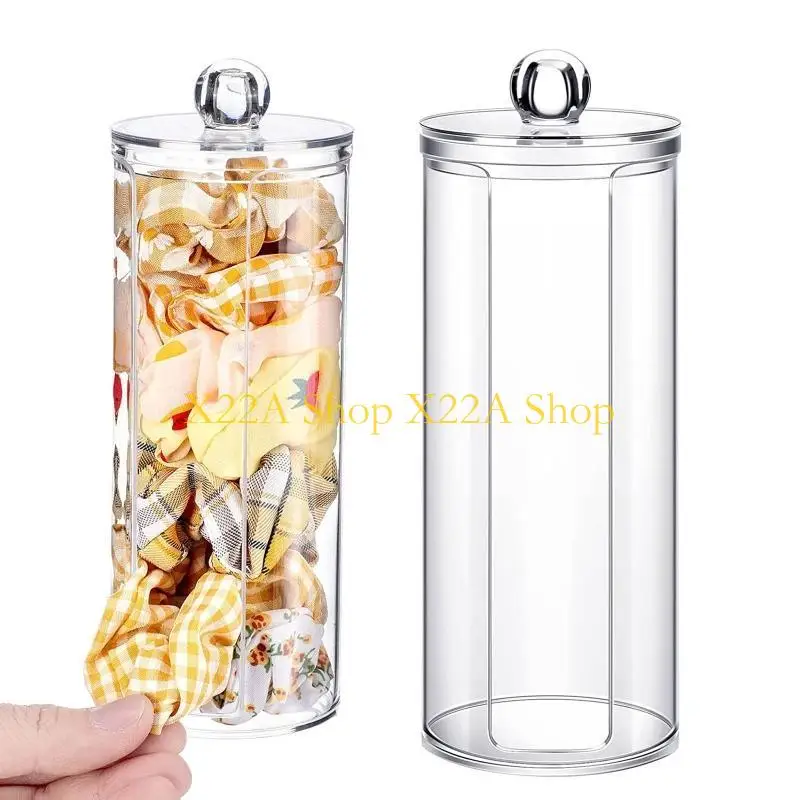 

Unique Acrylic Scrunchie Holder Hair Ties Cotton Pads