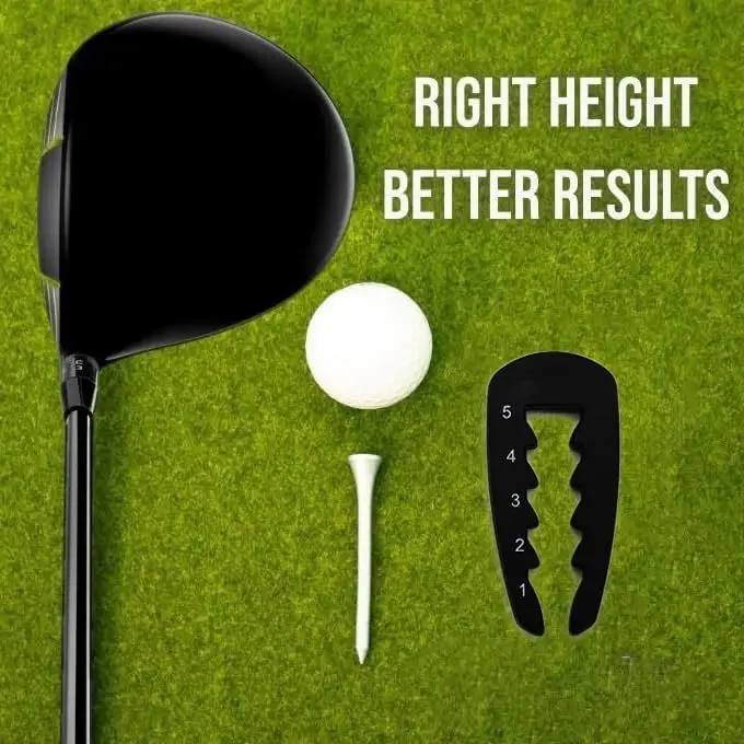 

Quick Adjust Golf Tee Tool for Outdoor Easy-to-Use Golf Training Aid for Matching Your Gold Playing Style