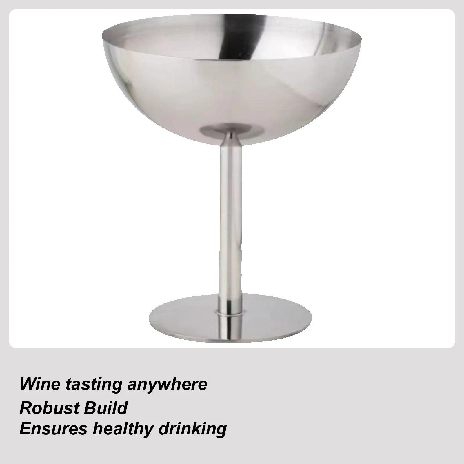

Ice cream cups salad bowl Stainless Steel Martini Cups Cocktail Glass dessert fruit plate snack dish Metal Wine Cup Bar Utensils