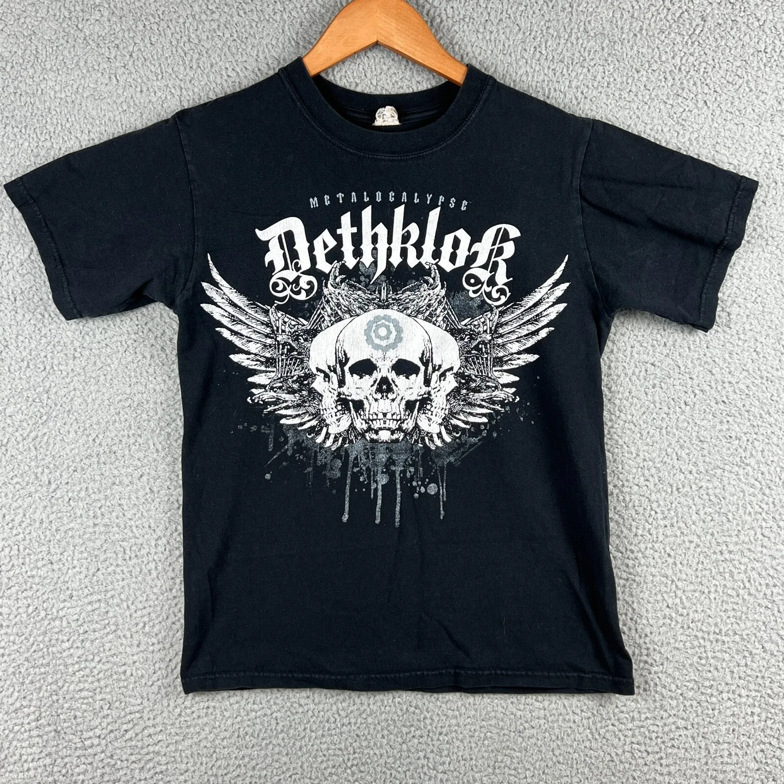 Vintage Metalocalypse Dethklok Adult Swim Show / Metal Band TShirt Size: Small