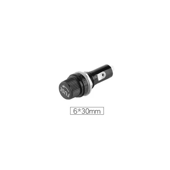 High Temperature Resistant Gumwood FUSE Fuse Holder 5*20MM 6*30MM 5×20mm 6×30mmFuse Holder Glass Tube Fuse Holder