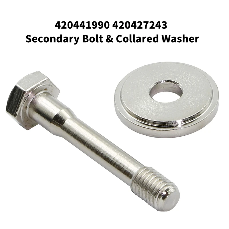 Super Sale 420441990 420427243 Secondary Bolt & Collared Washer for Can Am X3 Models 2017-2024 Defender HD10 2016-2023