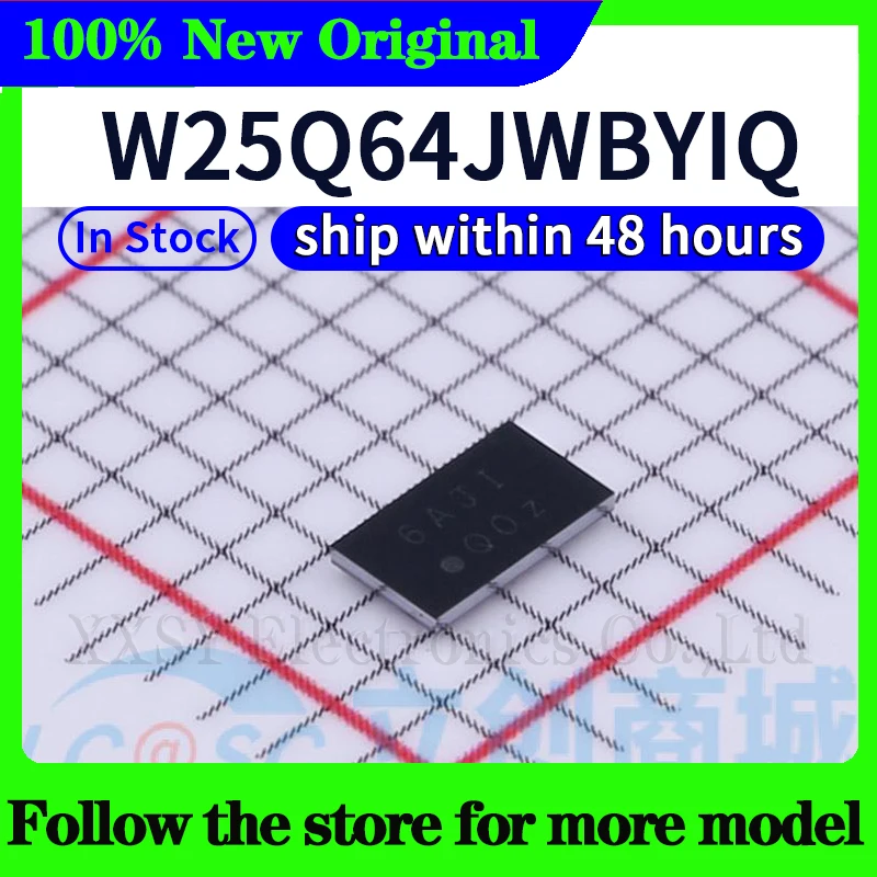 W25Q64JWBYIQ  High quality New