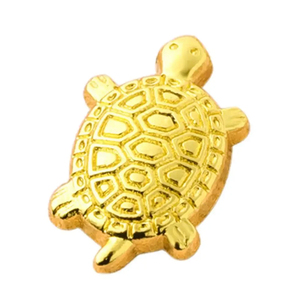 Tortuga de dinero japonesa templo Asakusa, pequeña tortuga dorada, protección, oración, riqueza de la suerte, decoración del hogar, regalo de la