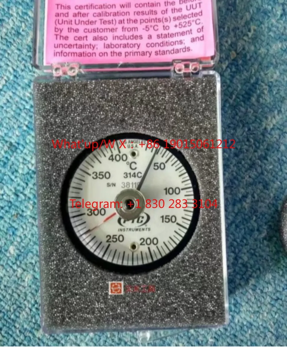 Thermomètre américain PTC 312C; 313; 314; 315; 312CL; 313CL Thermomètre à surface fixe magnétique double
