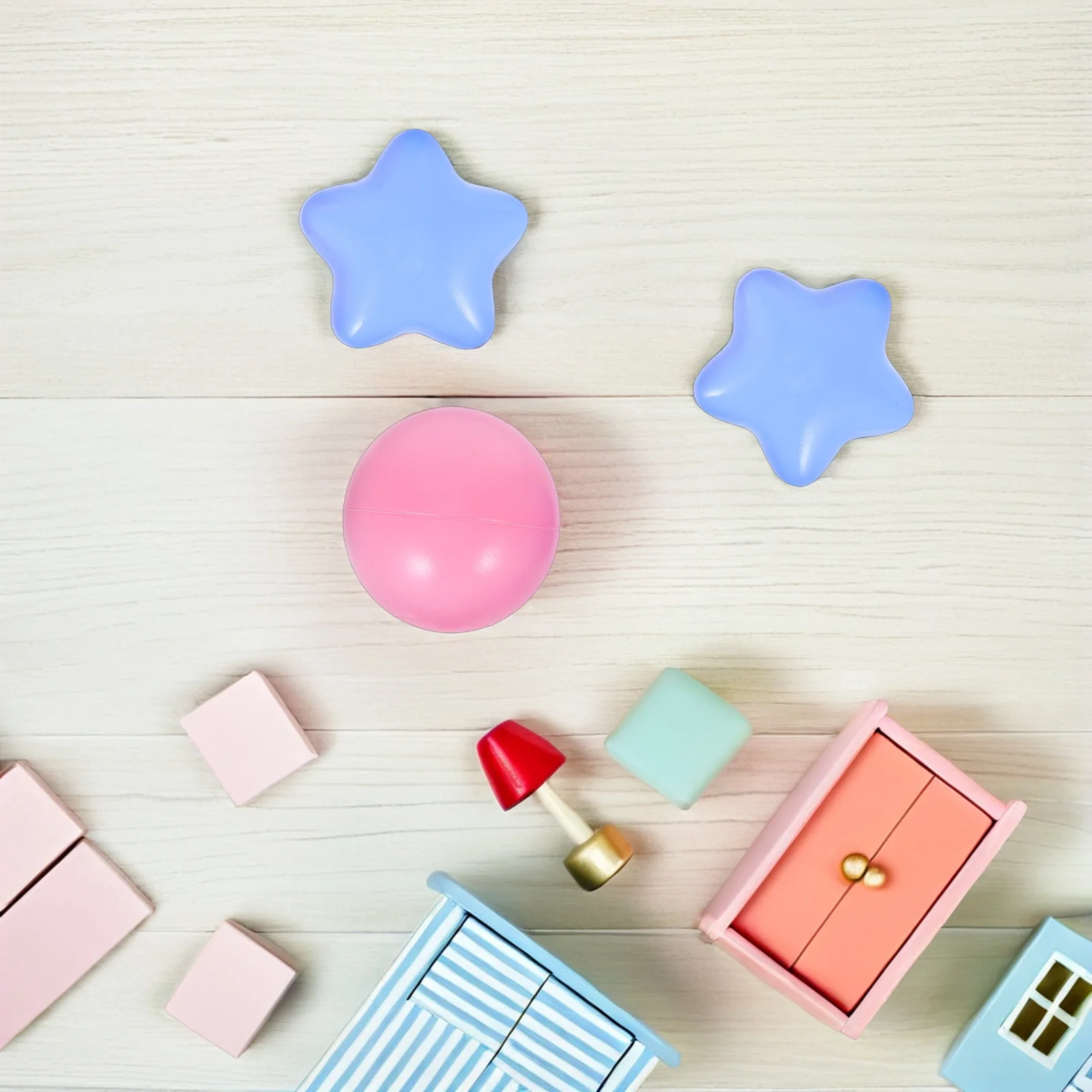 

100 Pcs Toddler Toys Bulk Swimming Pool Mini Indoor Colorful Plastic Baby