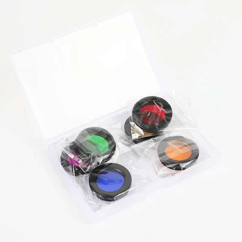 Celestron 6pcs/Set 1.25 inch Filters Kit Nebula Filter Moon Sun Colorful Filter For Telescope Eyepiece Optical Lens