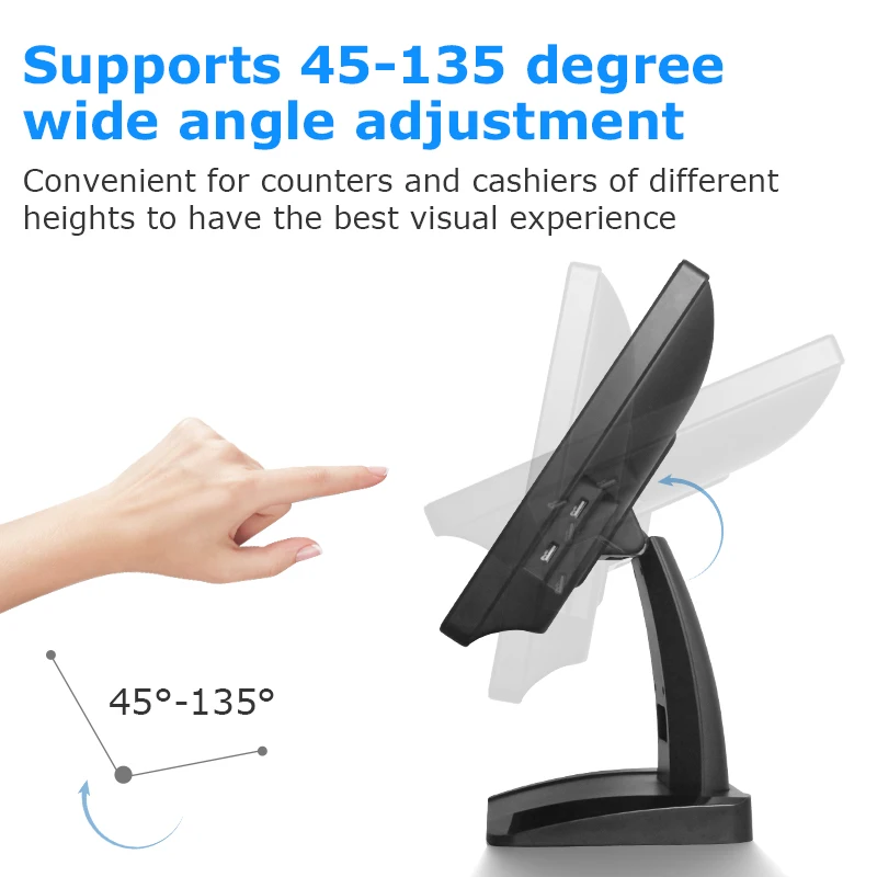 Windows 10 Cash Register Machine Point Of Sale System All In One Touch Screen Pos Terminal Retail Pos System For Canteen