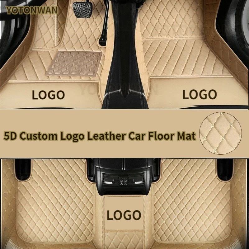 

Custom Logo Car Leather Floor Mat 100% For Peugeot All Model 4008 RCZ 308 508 301 3008 206 307 207 2008 408 ​Auto Accessories