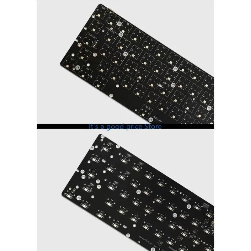 Premium Aluminum/Carbon Fiber 61 Switches PCB For DIY Mechanical Keyboard Enthusiasts