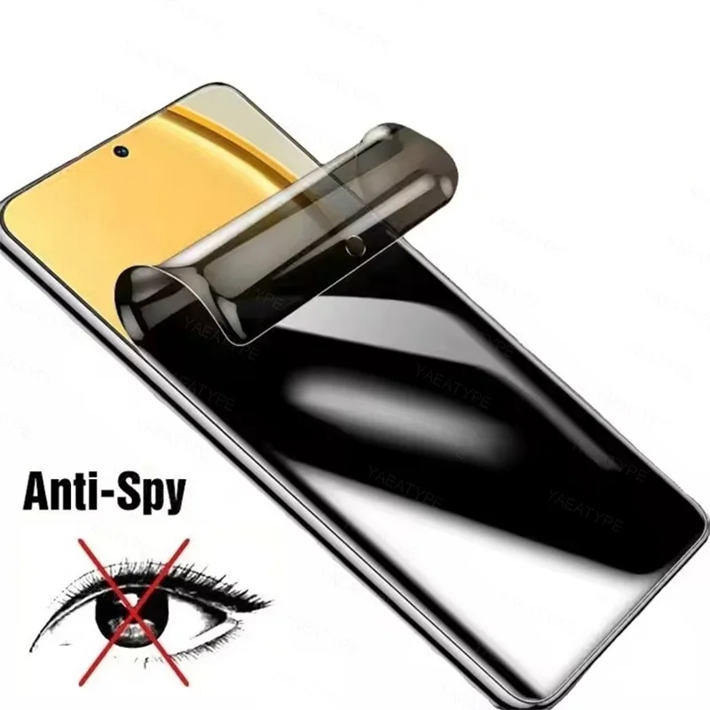 

Privacy Hydrogel Film For Motorola Moto G06 G24 G15 G67 G86 Power G05 Without Fingerprint Unlocking