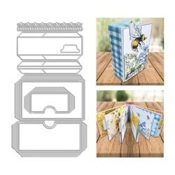 New 2022 The Small Album Die Set Metal Cutting Dies for Scrapbooking Embossing Frame Card Craft Christmas Crafts
