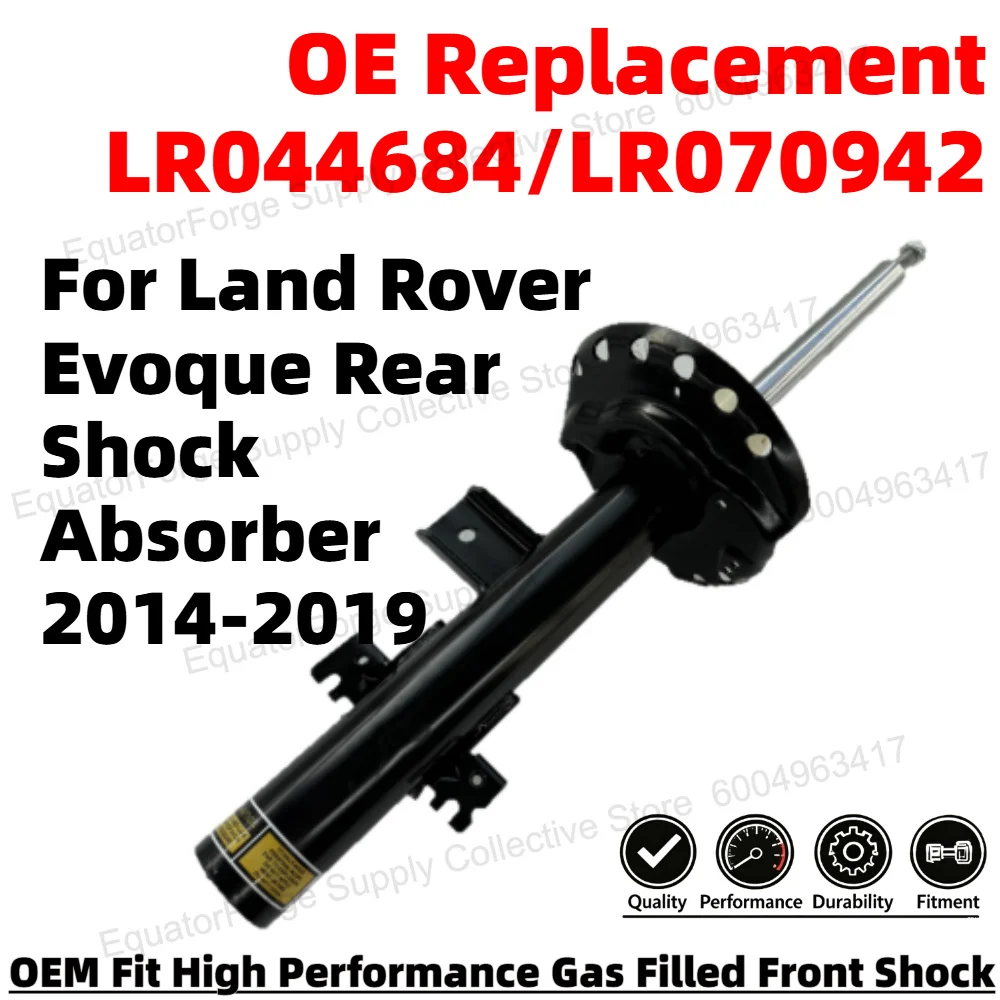 

High Performance Durable Rear Shock Absorber for Land Rover Evoque Smooth Ride OE Replacement LR044684/LR070942