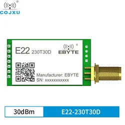 Lora Modul Wireless Rf 230 MHz 10 km Fern 30 dBm SMA-K RF Cojxu E22-230T30D LoRa Transceiver Empfänger