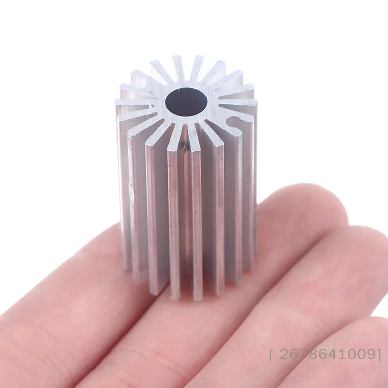 20mm Round Fin Aluminum Heat Sink , LED Light Cooler,Lighting Thermal Management Accessory〔YY33〕