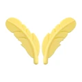 10pcs cream yellow