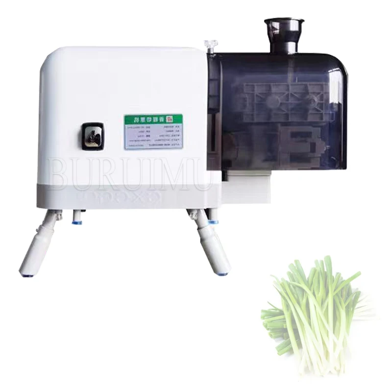 

Commercial Green Onion Shredder Cutter Machine Cutting Meat Strips Machine Shallots Celery Pepper Shredding Machine 220v