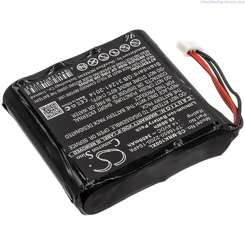 Bateria Cameron Sino 3400mAh TF18650-2200-1S4PA do Marshall Kilburn