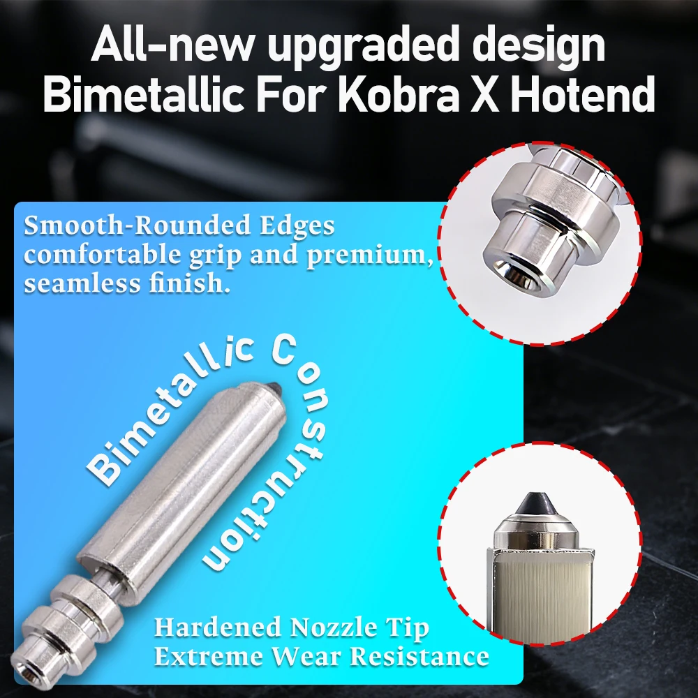 NUEVO Hotend Bimetálico Mejora - 3D Printing Nozzle reseña y precio