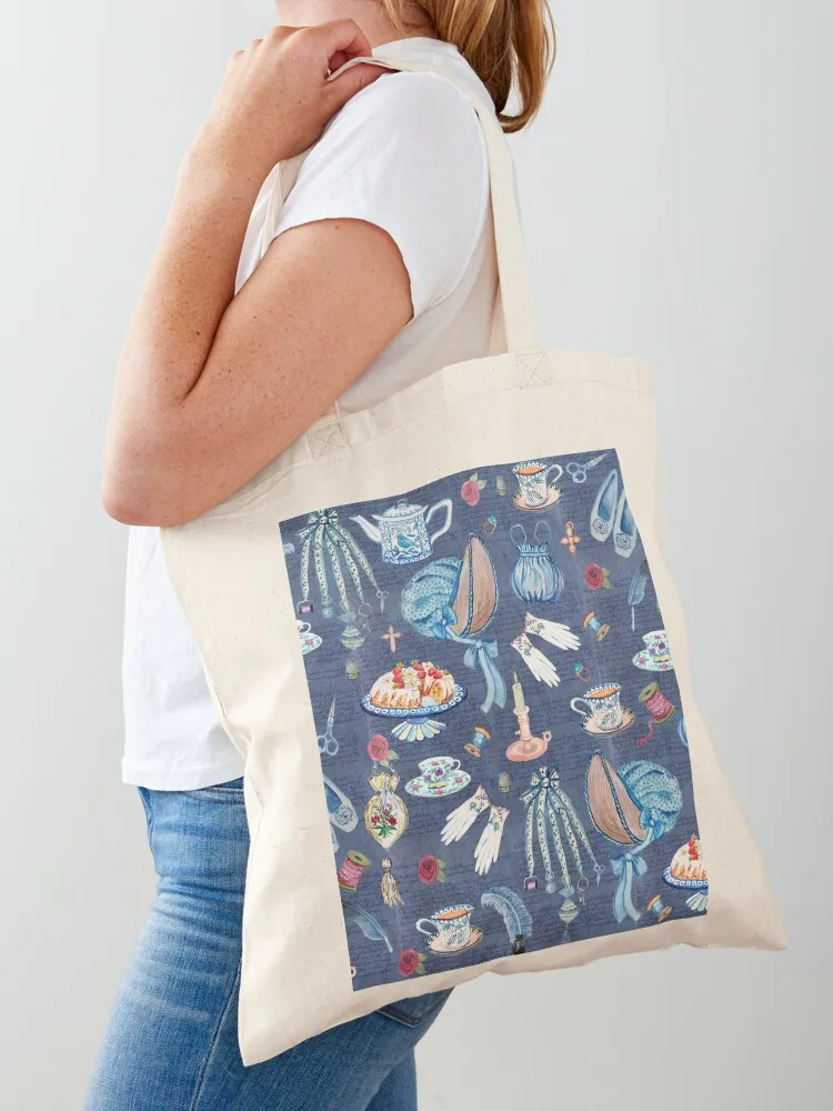 Jane Austens favourite things // Jane Austen art Tote Bag free delivery bags tote bag woman Canvas Tote Bag