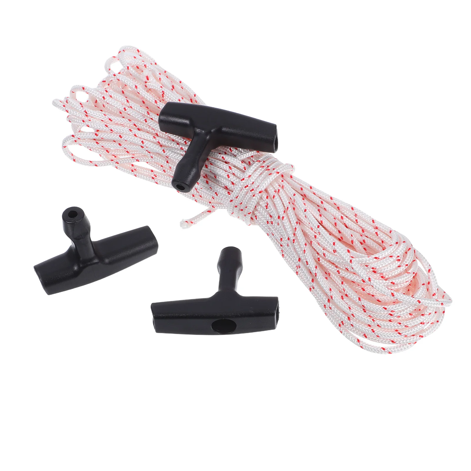 

1Set Emergency Release Pull Cord Rope Garage Door Plastic Handle Easy Install Attic Ladder Pull Down Rope Attic Cord Kit