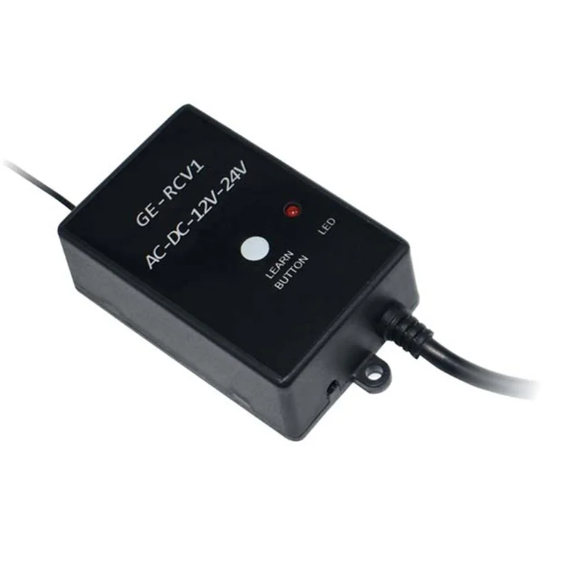 

B04B-2X Приемник GE-RCV1 433,92 МГц DC/AC 12 В/24 В для ворот гаражных ворот с дистанционным подвижным кодом и внешние приемники с фиксированным кодом