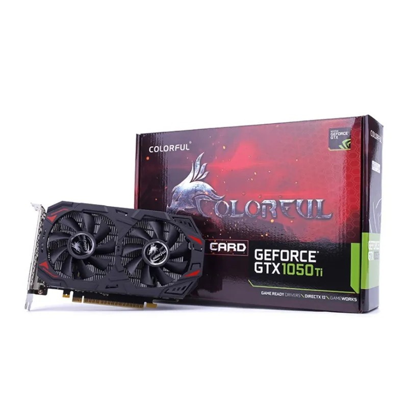 Kartu grafis GTX 1050ti baru 4G 128bit gddr5 kartu grafis untuk desktop GTX 1050ti kartu GPU video