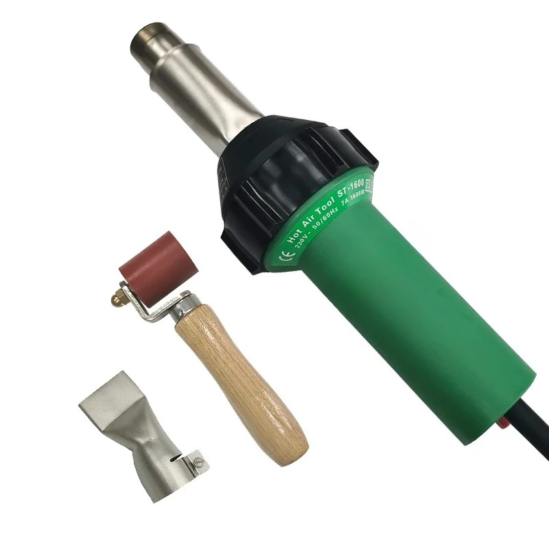 1600W 110/120V 60Hz Portable Hot Air Gun For PVC Welding With 0~10mm Diameter And Accessories