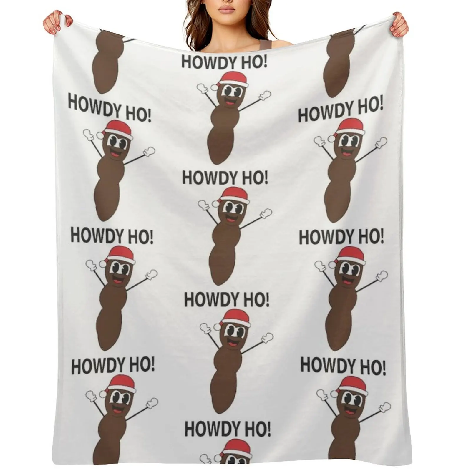 

Mr Hankey The Christmas Poo Throw Blanket Beach Luxury Designer Nap Multi-Purpose Blankets