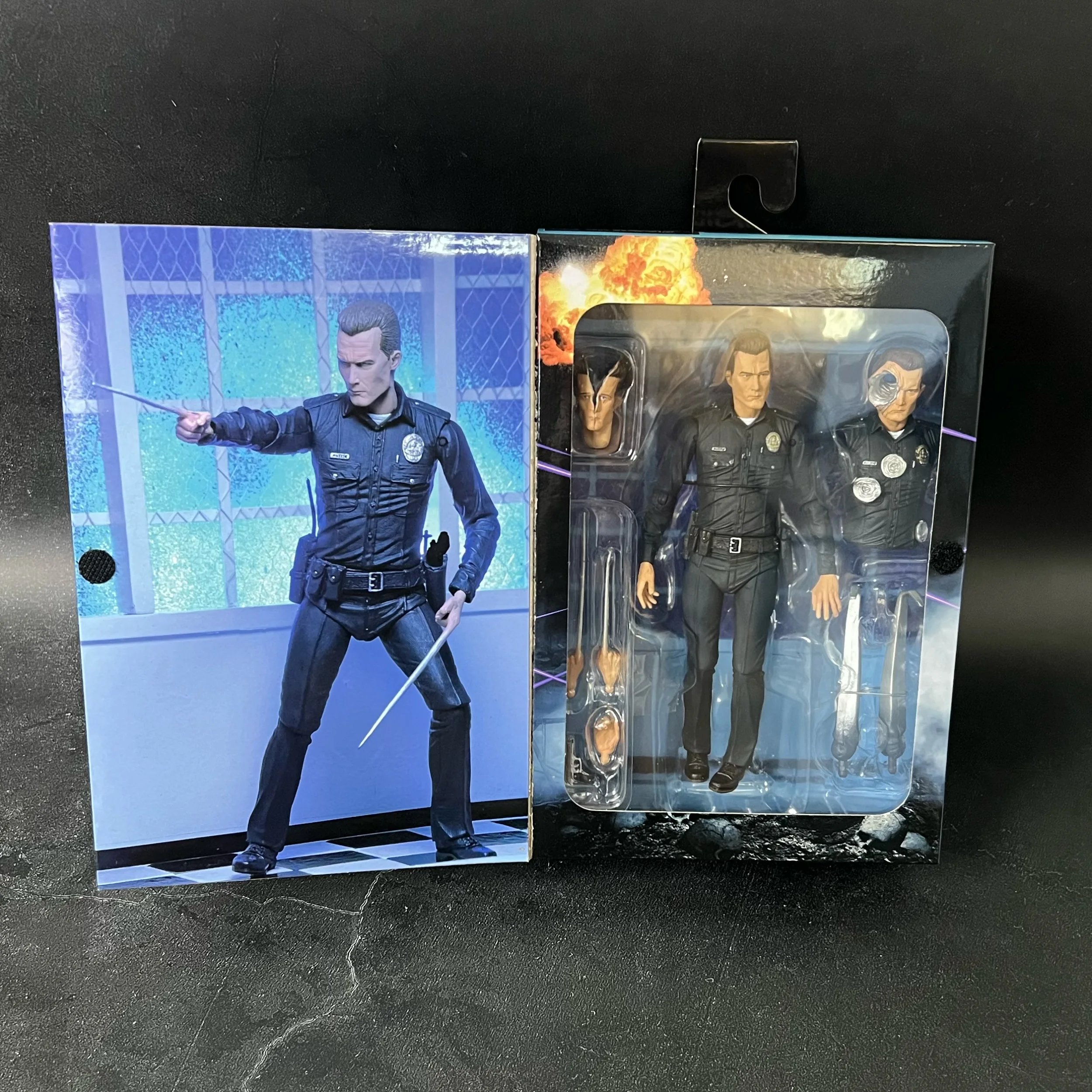 

New 2024 Neca Movie Series Arnold Schwarzenegger Terminator T-10007 Inch Handmade Doll Birthday Gift