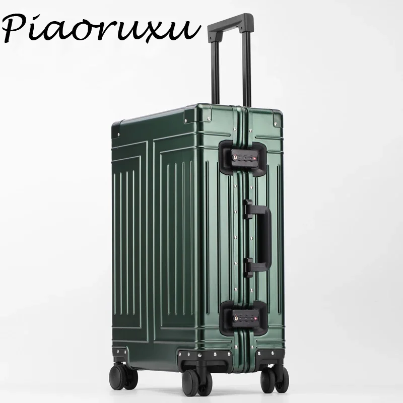 100% Aluminum Alloy pull rod suitcase 20\