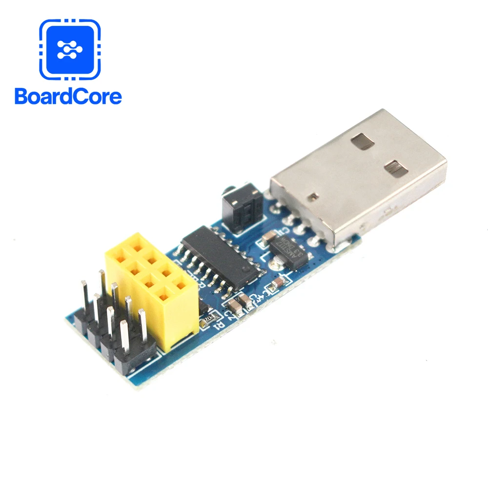 1PCS CH340C USB To Serial Adapter ESP8266 ESP-01 ESP01S WIFI Downloader Module Developent Board for Arduino Programmer Adapter