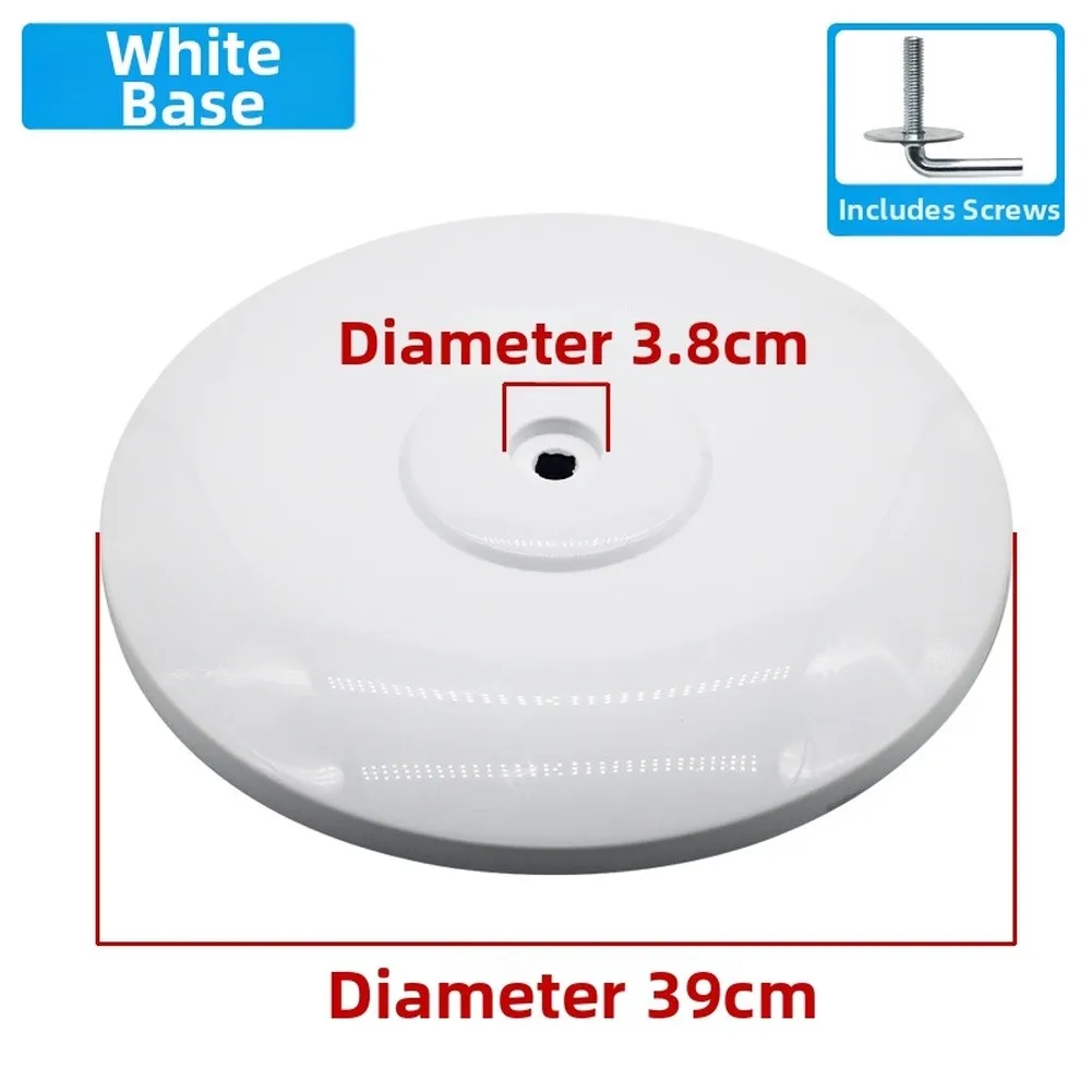 Plastic Floor Fan Base Stand Accessories Compatible with Standard Floor Fans Elegant Design Easy Setup Process
