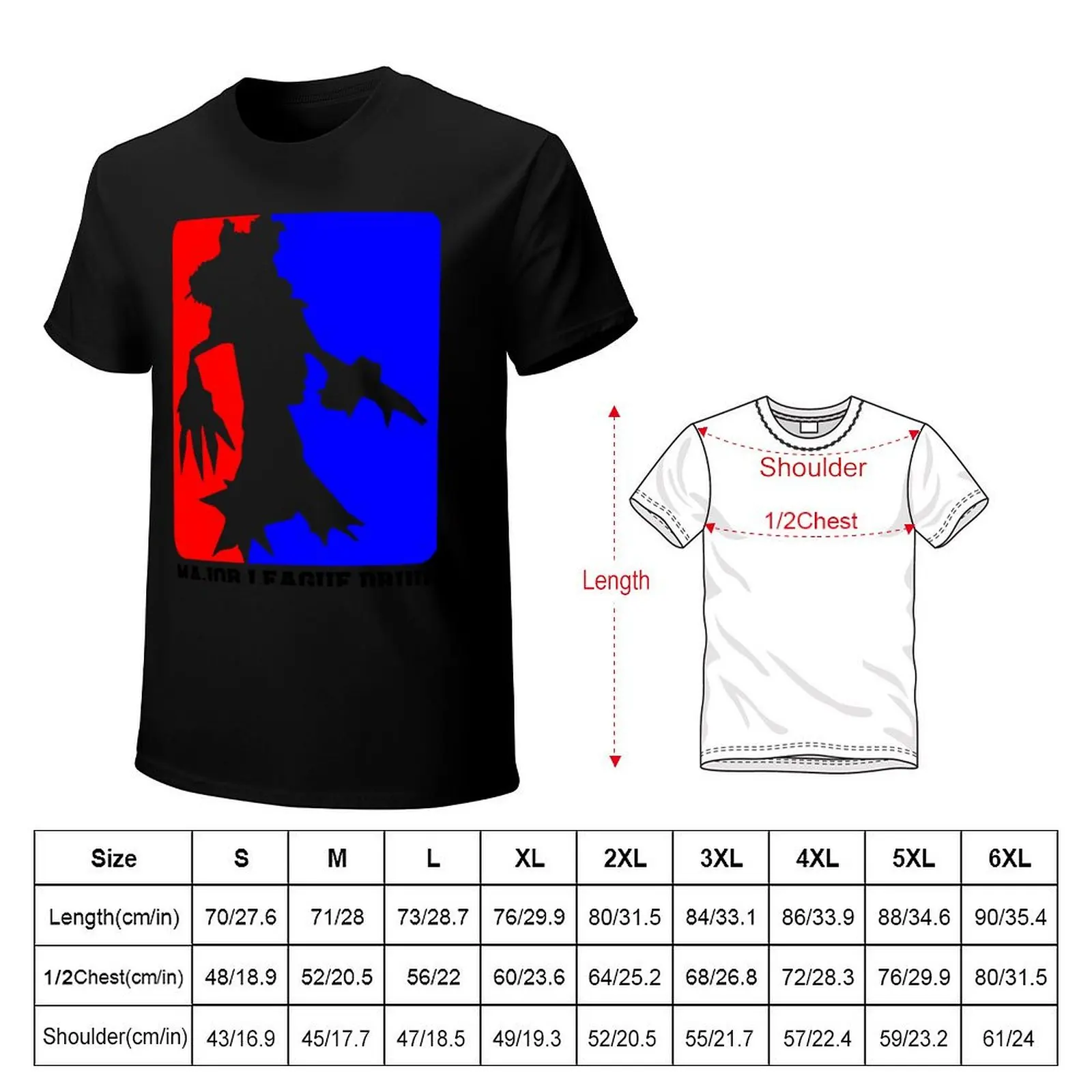 Major League Druid: Resto T-Shirt Basic Solid Color Casual Tee Shirt