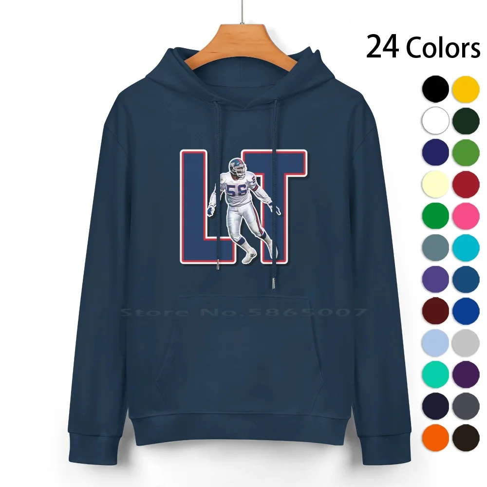 

Lt : Lawrence Taylor Pure Cotton Hoodie Sweater 24 Colors Lawrence Taylor Lt New York Football Giants Football 80s Bill