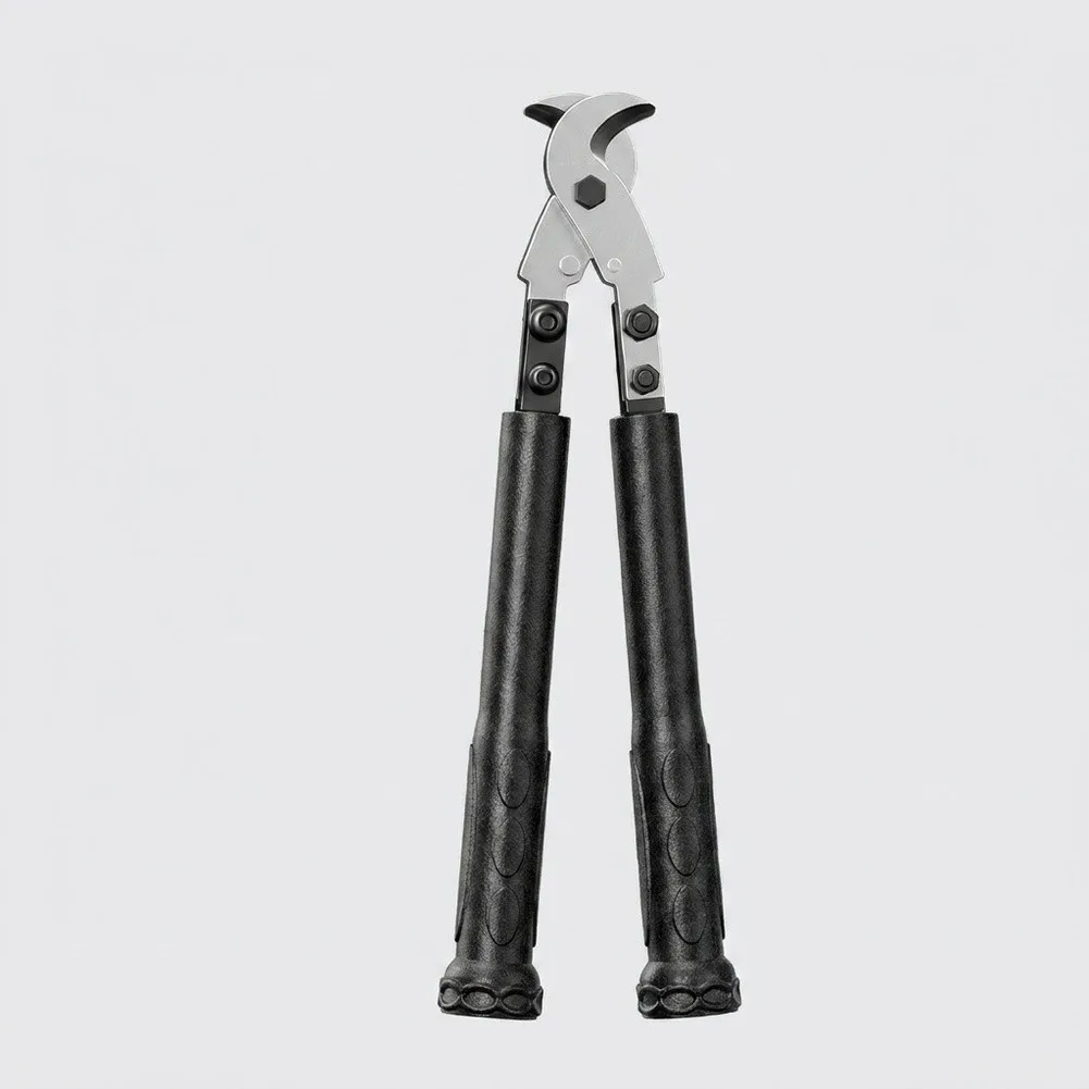 Electrical Work Cable Handler Featuring Telescopic Handle Alloy Heads and Ergonomic Grip for Extended Use Without Hand Fatigue