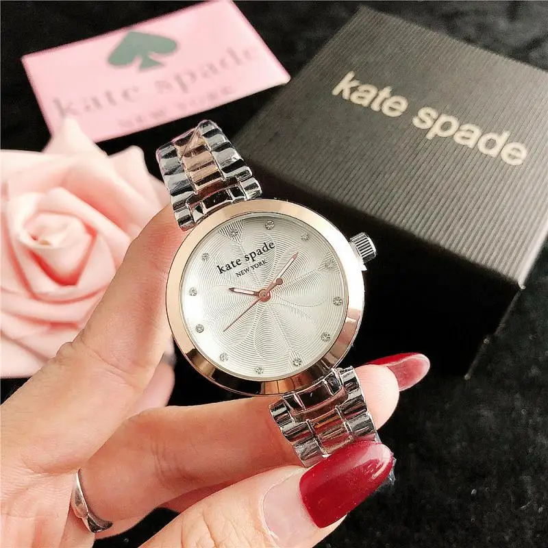 2025 Trendy Fashion, Simple And Versatile, Niche Design, Women's Quartz Watch, New Alloy Diamond Inlaid Watch, Korean Version