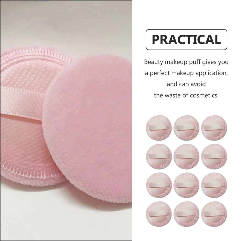 20pcs Puff High Grade Makeup Tools For Face Loose Loose Powder Puff Powder Application Durable Cosmetics Applicator