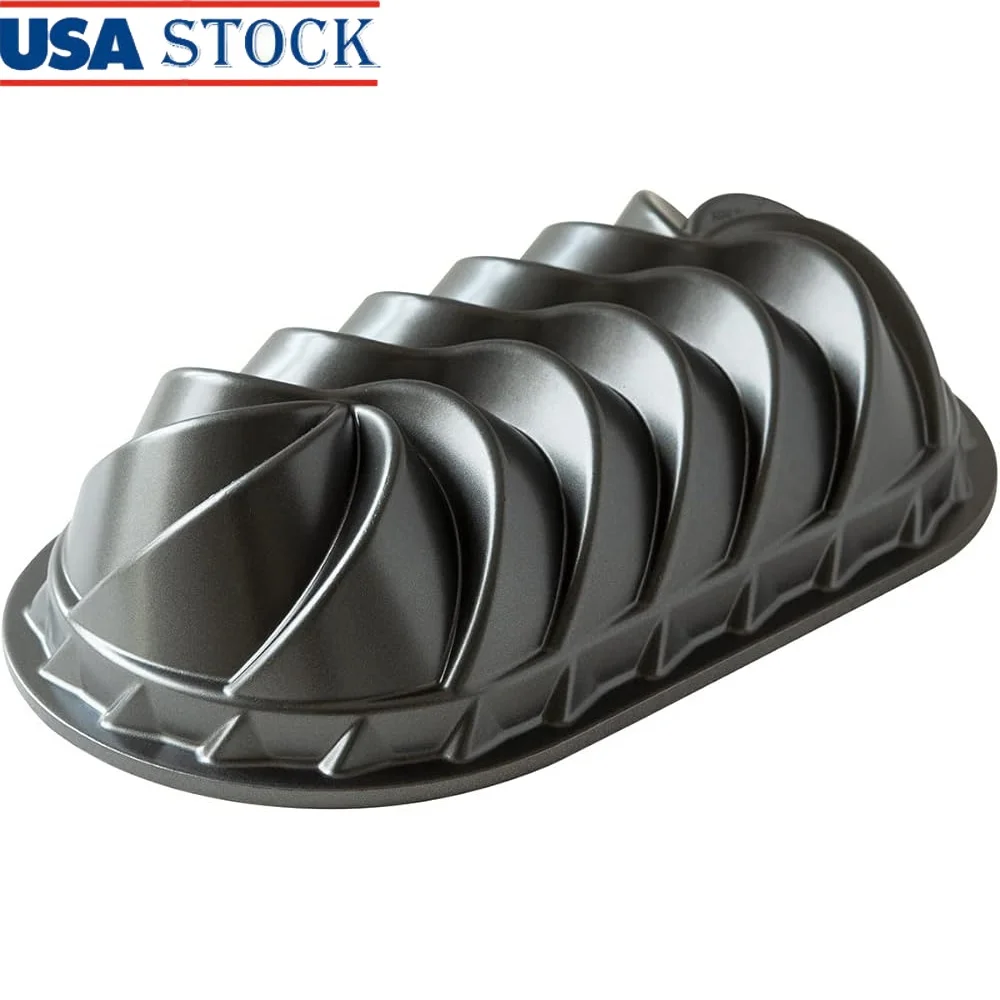 

Heritage Series 6 Cup Loaf Pan Cast Aluminum Nonstick Bakeware Oven Safe Durable Kitchen Essential Perfect Baking Treats
