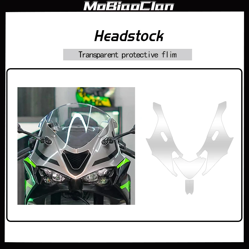 For Kawasaki Ninja zx6r zx 6r ZX 6R 2024 Invisible Car Cover Body Transparent Sticker Fuel Tank Film Modification Accessories