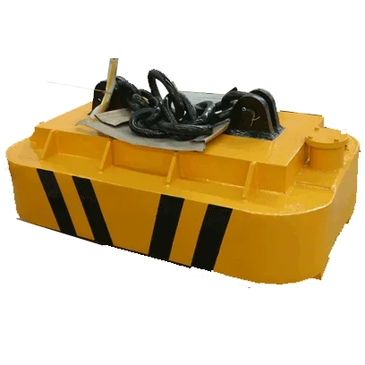 رافع مغناطيسي دائري للتحكم عن بعد، مغناطيس كهربائي بحالة جديدة للحديد لصناعات البناء