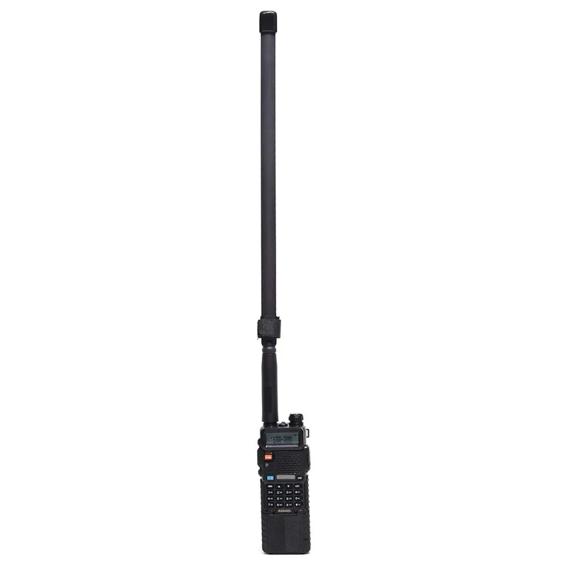 SMA-Antena Dobrável de Banda Dupla Feminina, VHF, UHF, 144, 430MHz, Baofeng UV-5R, UV-82