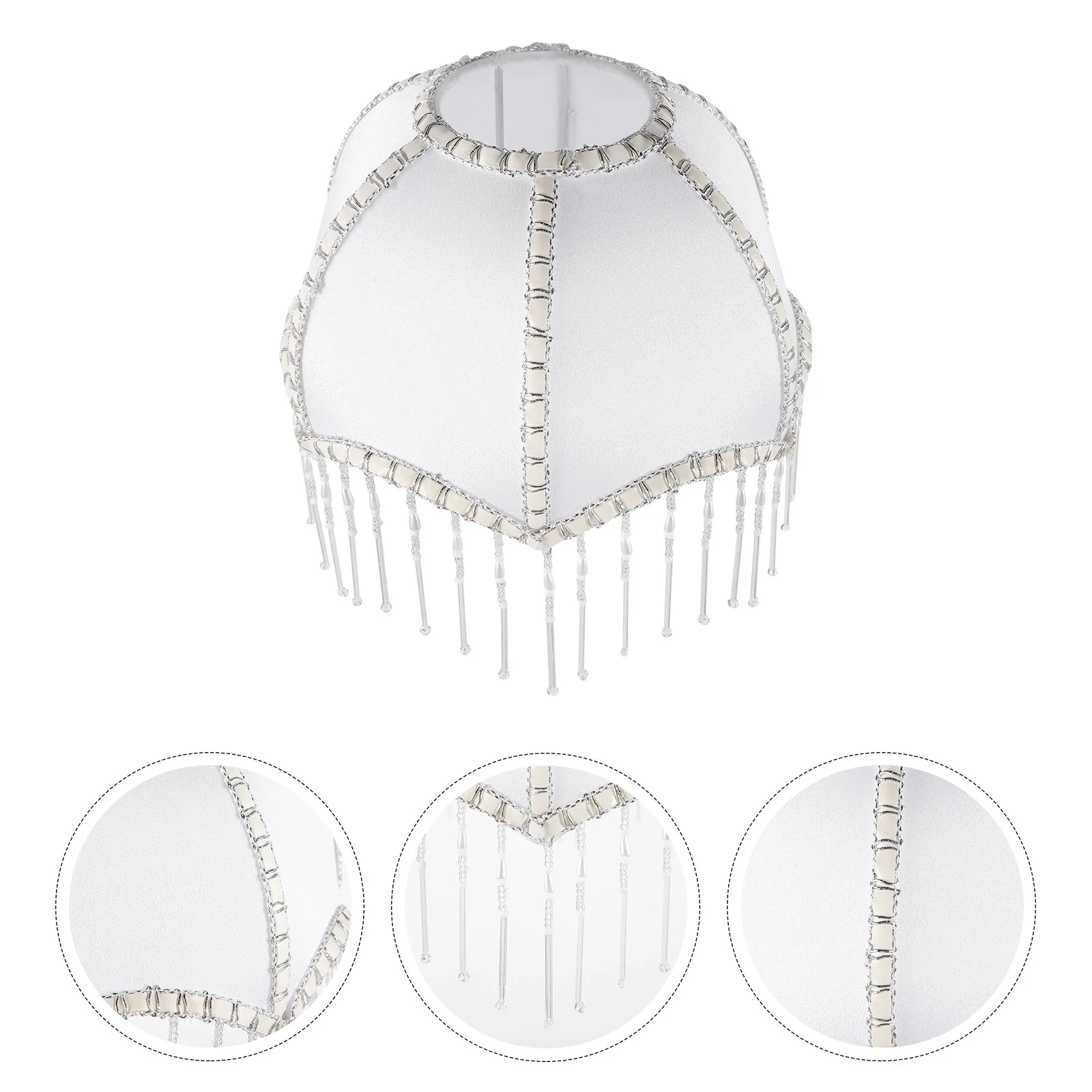 

Tassel Lampshade Wear-resistant Light Fringe Floor Decorative Vintage Shades Supply Large Flower Decorations