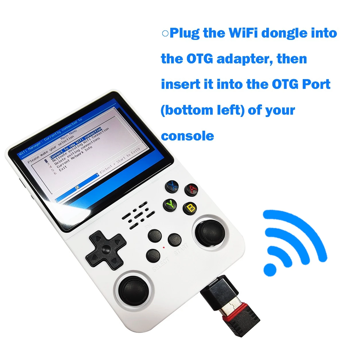 BOYHOM R36S WiFi Upgrade Kit RTL8188FTV Chip USB Dongle Type