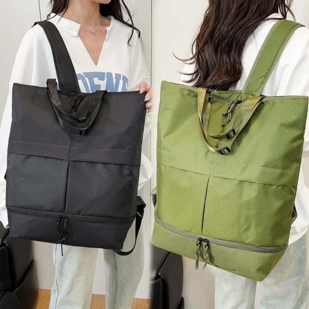 

Oxford Cloth Foldable Backpack Waterproof Portable Fitness Shoulder Bag Handbag Large Capacity School Students Backpack Shopping