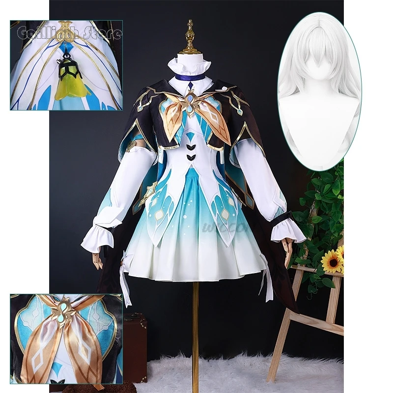 

Game Honkai Star Rail cosplay Firefly Cosplay Costume Firefly Wig Women Girls Hallowen Cos Clothes Party Suit Firefly lolita Set