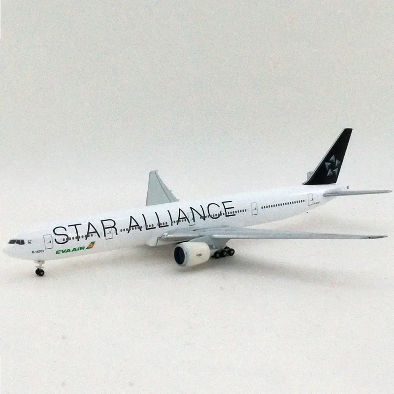 Diecast 1:500 Scale B777-300ER Simulation Alloy Aircraft Model Collection Souvenir Ornaments Adult Gift