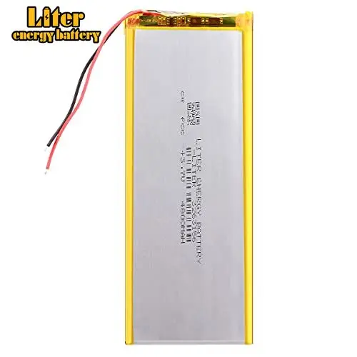 100pcs Liter 3.7V 4800mAh 3263156 Lipo Battery FOR Medical equipment Mechanical keyboard Tablet computer Electronic book