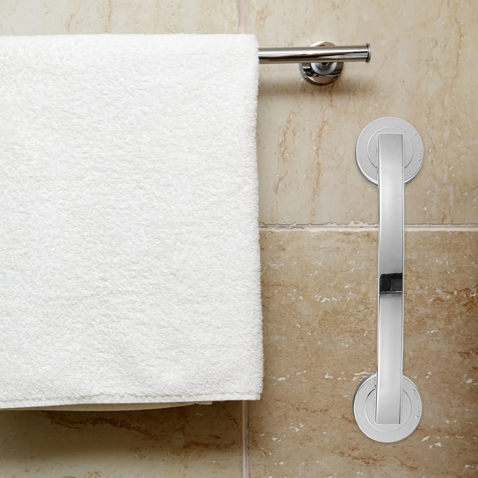 

Suction Cup Armrest Bathroom Safety Handrail Durable ABS Strong Load-Bearing Corrosion Resistant for Elderly Children Toilet